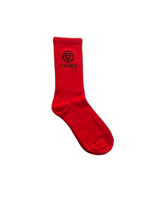 FLY GARB Cotton Crew Socks – Classic Comfort with Dallas Attitude